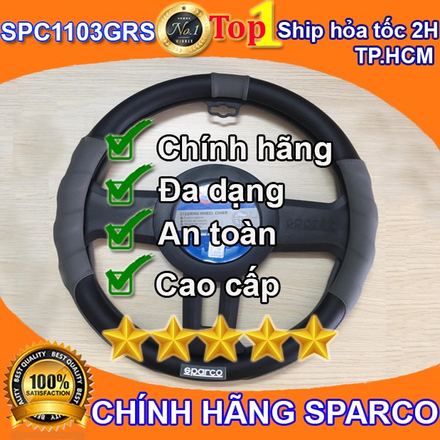 Bọc Vô Lăng SPC1103GRS - CHÍNH HÃNG SPARCO