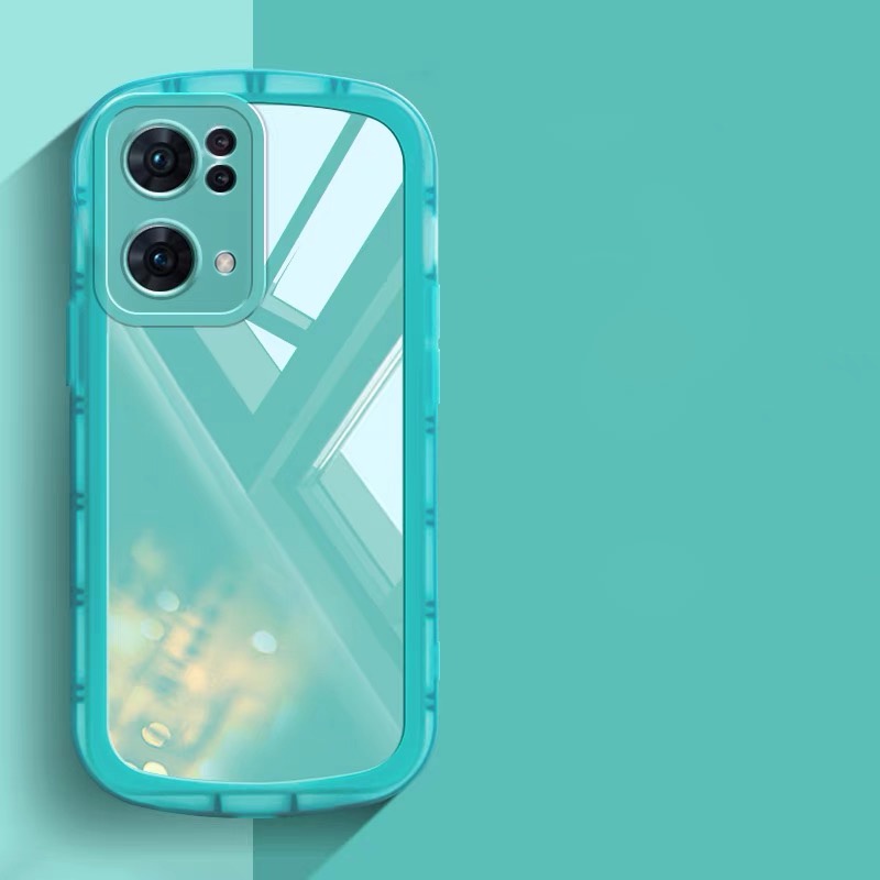 Ốp lưng trong suốt cho oppo a36 a76 a96 a57 a77 4g 2022 a16 a16s a16k a16e a17 a17k ốp lưng chống sốc cho điện thoại