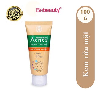 Kem rửa mặt Acnes vitamin cleanser 100g - 0513968