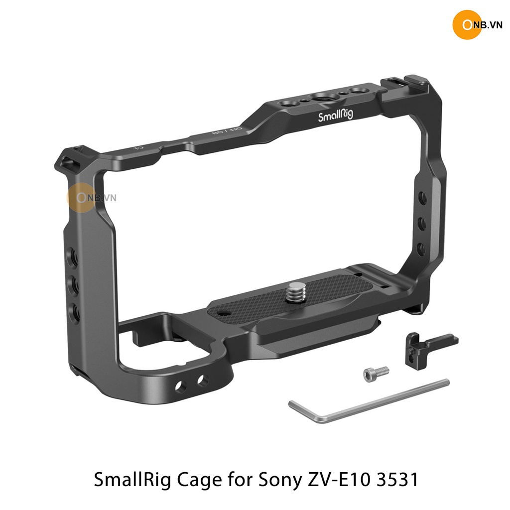 SmallRig Cage for Sony ZV-E10 3531 - Khung Vlog cho Sony ZV-E10