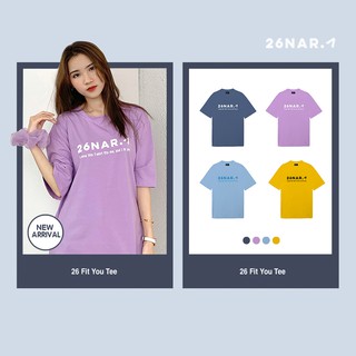 Áo Thun 26 Fit You Tee 26NAR.A 04 Màu Tươi Sáng Nam Nữ