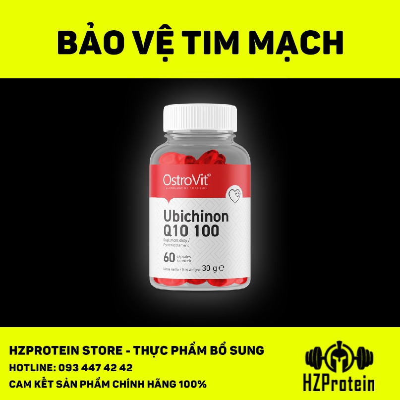 OSTROVIT UBICHINON Q10 - BẢO VỆ TIM MẠCH (60 VIÊN) | Shopee Việt Nam