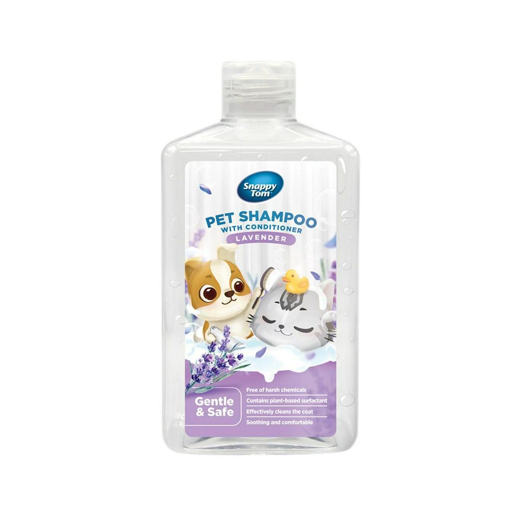 Sữa tắm kết hợp dầu xả Snappy Tom cho chó mèo, Sữa tắm cho chó mèo SnappyTom- Chai 500ml