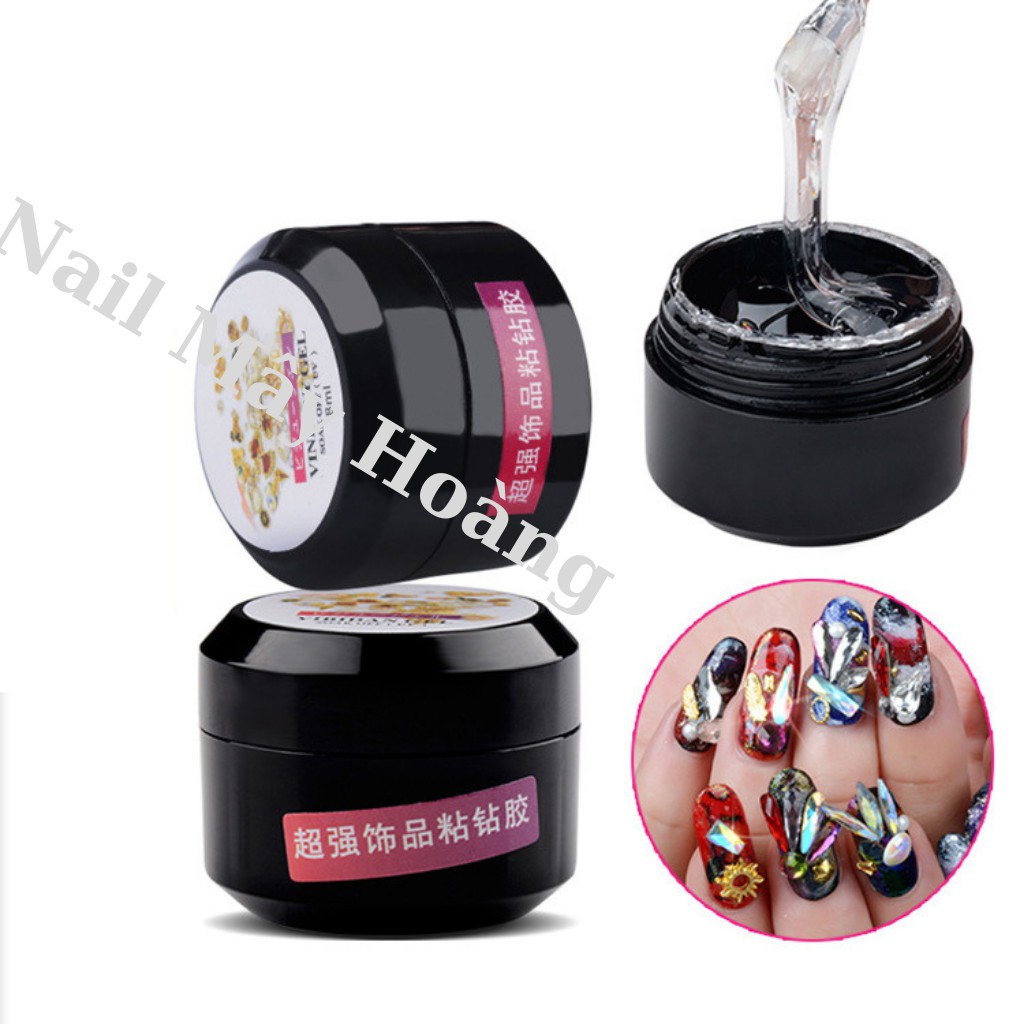 Gel đính đá nail hàng chuẩn độ bền chắc cao