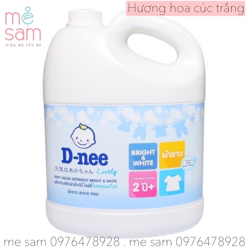 Nước giặt xả Dnee