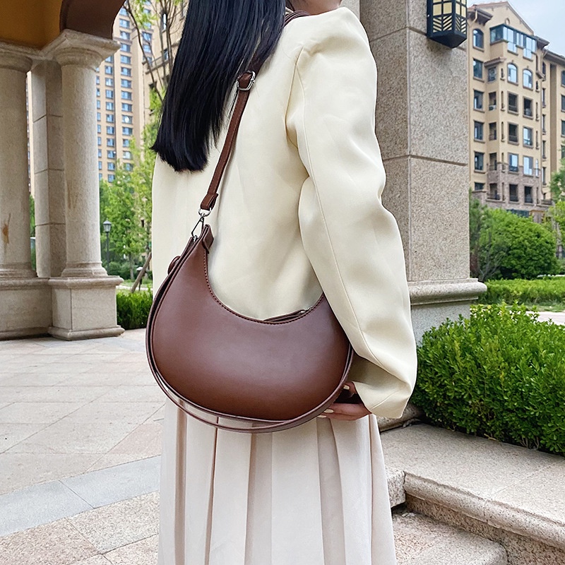 Túi Đeo Chéo Thiết Kế Mới Đơn Giản Thời Trang Mùa Thu Dành Cho Nữ