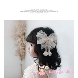 Kẹp Tóc Đính Nơ Cho Bé Gái