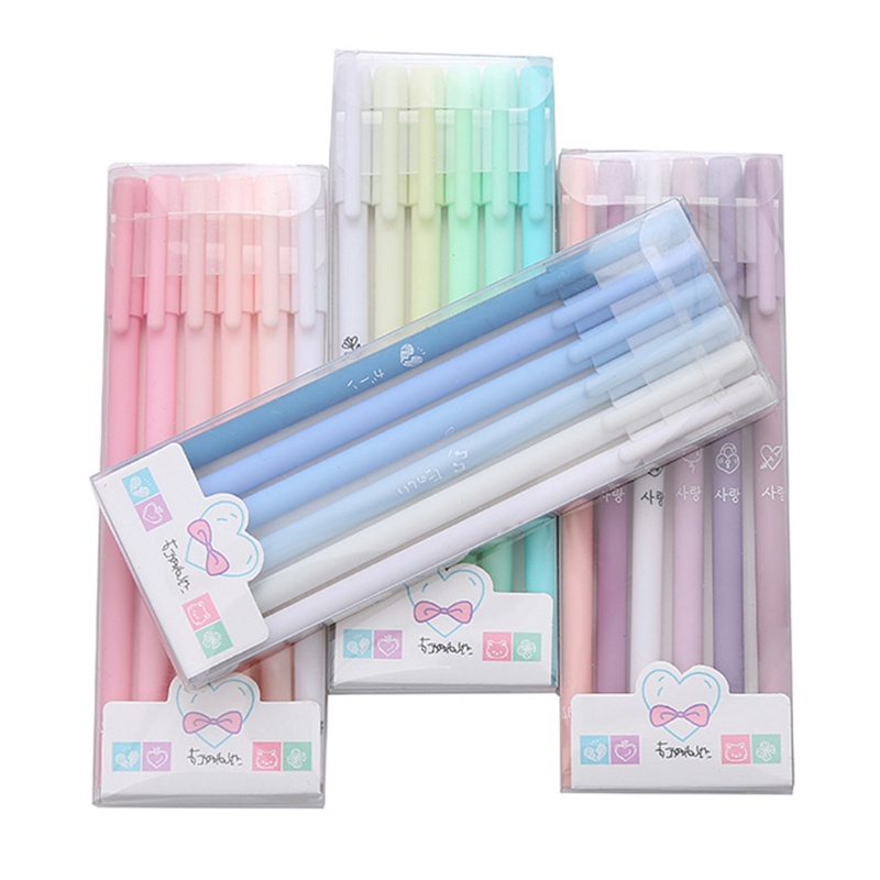 ✿ Set 6 Bút Bi Ngòi 0.5mm Ngộ Nghĩnh