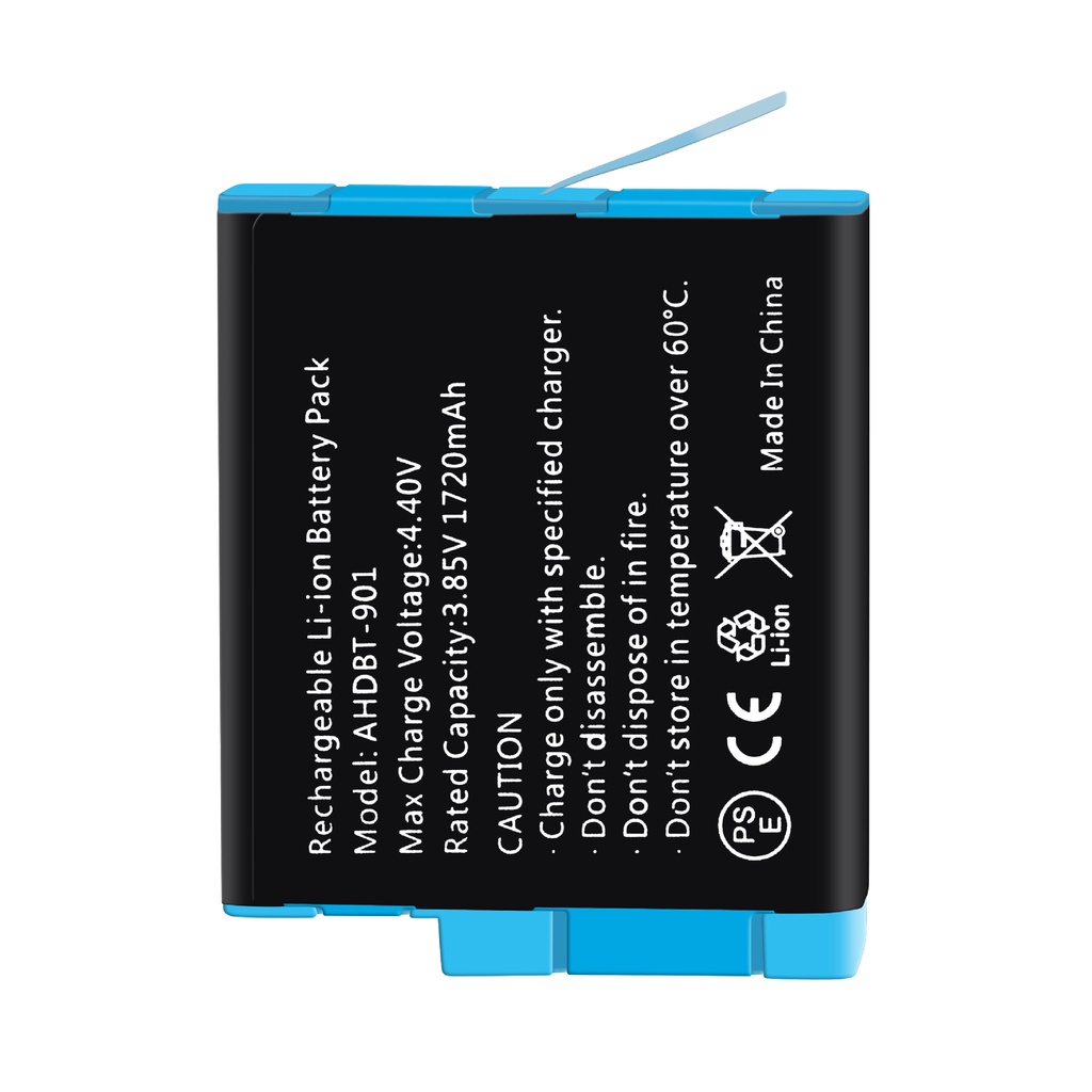 Pin cho Gopro Hero 9 SEASY SS07, dung lượng 1720mAh, chất lượng Pin cao cấp