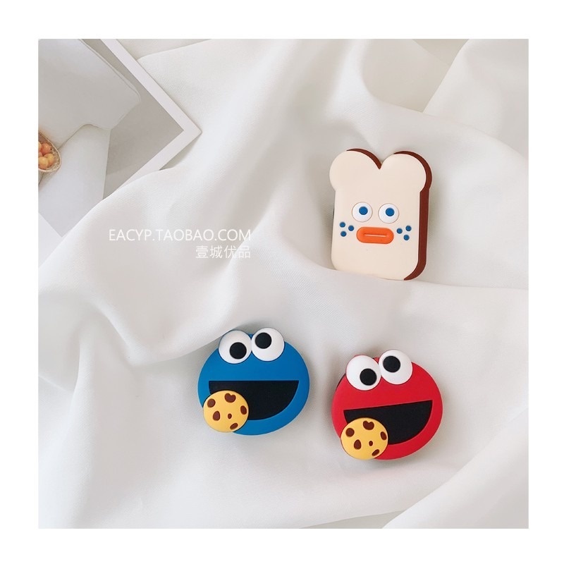 Giá đỡ điện thoại/máy tính bảng bằng silicon chống sốc màu trơn