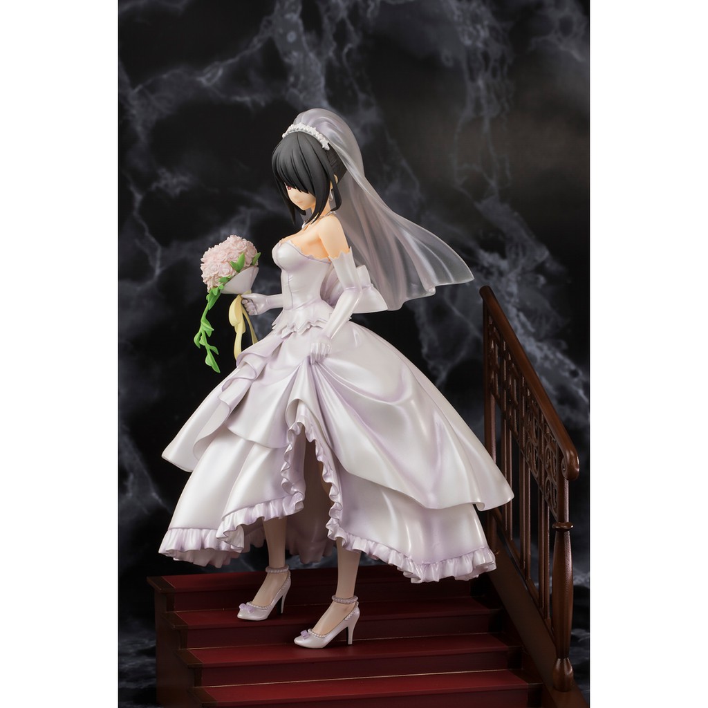 Mô hình chính hãng PVC Scale - Date A Live II - Tokisaki Kurumi - 1/7 - Wedding ver. (Pulchra)