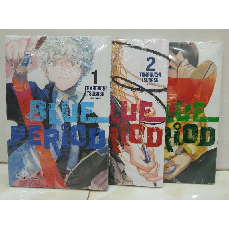 Khung ảnh Blue Period - Combo 1-3 (Tặng Kèm Bookmark Giấy 2 Mặt + Card Nhựa PVC) -Tntmanga