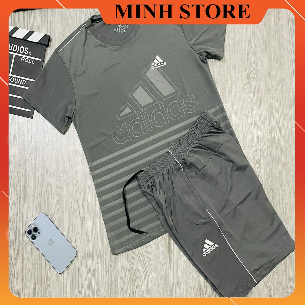 Bộ thể thao nam das co dãn cổ tròn, bộ quần áo nam poli cá sấu chất co dãn 4 chiều cao cấp BO04 - Minhstore66