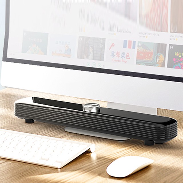 Loa Thanh Gaming Soundbar Để Bàn SADA V-101 Âm Thanh Siêu Trầm Có Cổng Karaoke Dùng Cho Máy Vi Tính PC, Laptop, Tivi