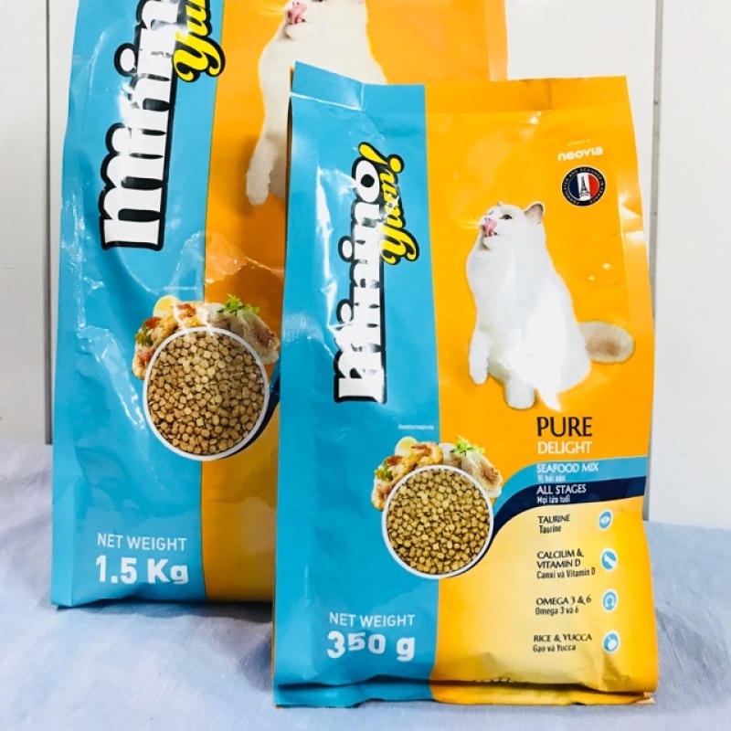 Thức ăn cho mọi giống mèo trưởng thành MININO YUM - 1,5KG
