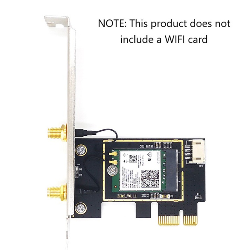 Thẻ mạng không dây PCIE WiFi Bluetooth cho máy tính để bàn AX200 9260AC
