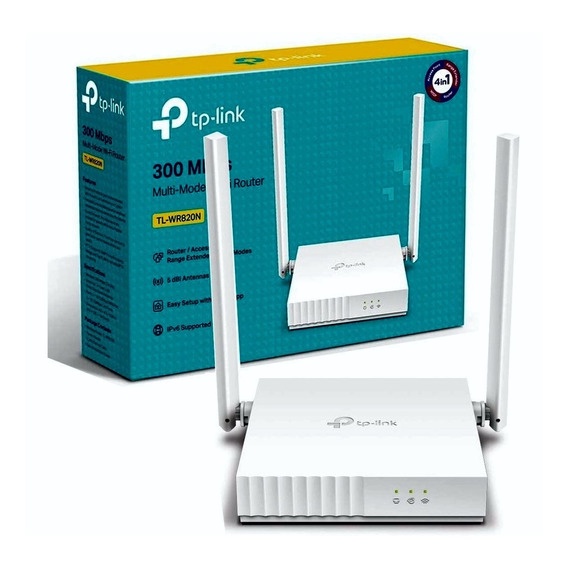 Bộ phát WiFi Router WiFi TPlink TL+WR 820N chuẩn N tốc độ 300Mbps + Chính Hãng Mới