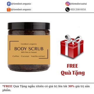 Tẩy Tế Bào Chết Toàn Thân Coffee Coconut 3in1 Handmade