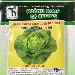 HẠT GIỐNG XÀ LÁCH CUỘN ĐẶC BIỆT(DÒNG ĐĂM) NHẬP KHẨU.