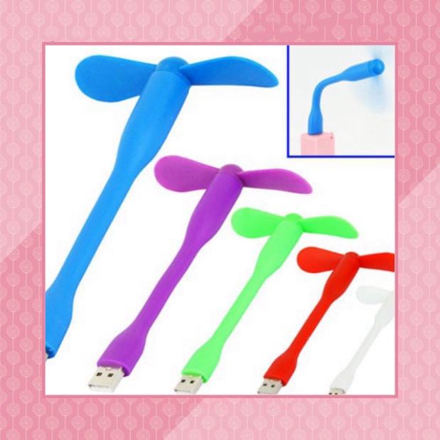 SALE!!! Bộ 2 Quạt Mini 2 cánh cắm cổng USB