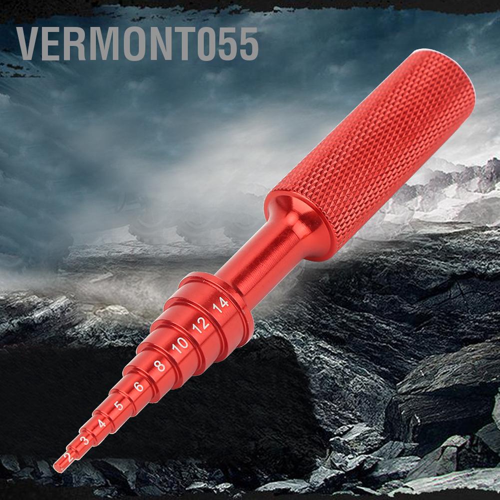 Vermont055 Aluminum Alloy RC Car Bearing Steering Hub Carrier Disassembly Removal Tool