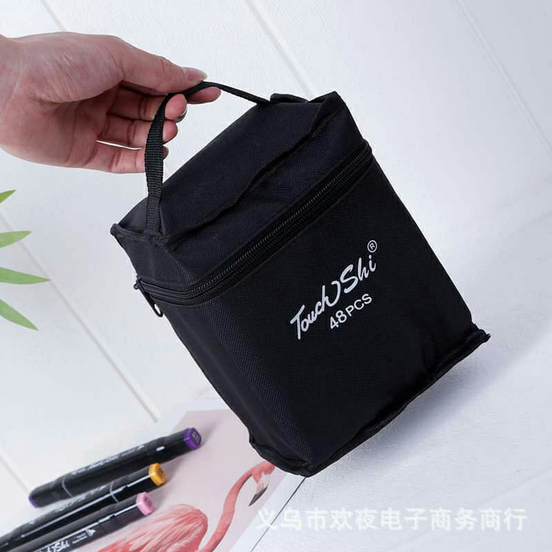 Bộ 48 bút màu marker Touch kèm túi xách