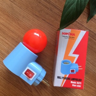 [CHÍNH HÃNG SOPOKA] đui đèn có công tắc, đui e27, đui liền phích cắm