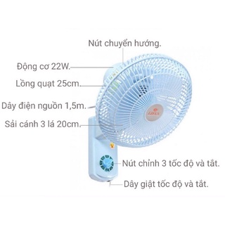 Quạt treo tường lifan t109