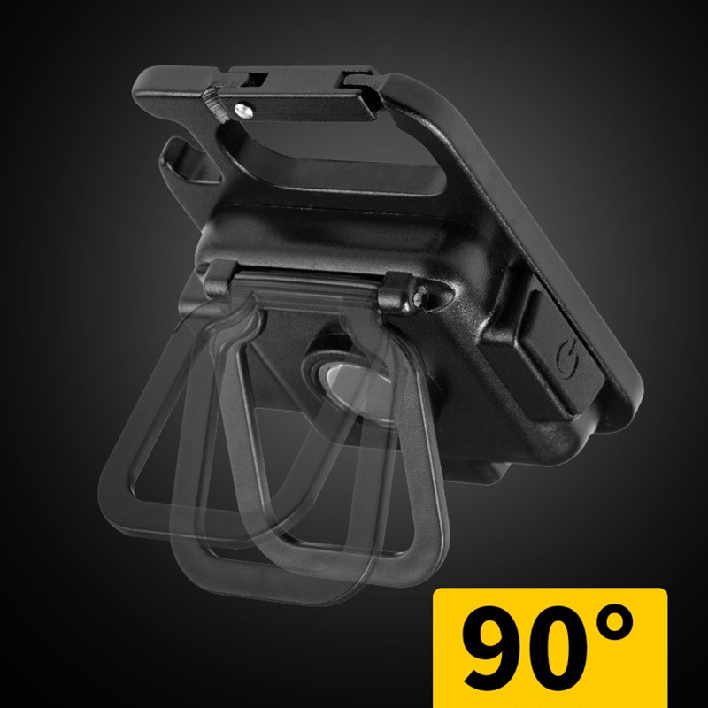 Đèn LED COB MINI siêu sáng có móc khóa đa năng chống nước, sạc USB tiện dụng, 3 chế độ điều chỉnh sáng