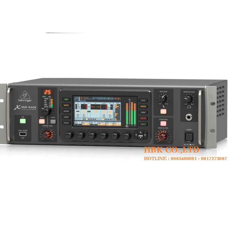 Bộ Trộn Âm Thanh Digital- MIXER Behringer X32 Rack 40-Input and 25-Bus Digital