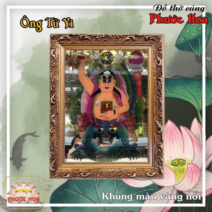 Hình thờ - Ông Tử Vi - Tử Vi Đại Đế - Tâm Linh - Phong Thuỷ - Bàn Thờ Đẹp - Đồ thờ cúng Phước Hoa