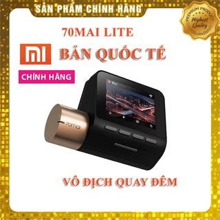 Camera Hành Trình Ô tô Xiaomi 70mai Lite Dash Cam Quốc Tế Chính Hãng Full