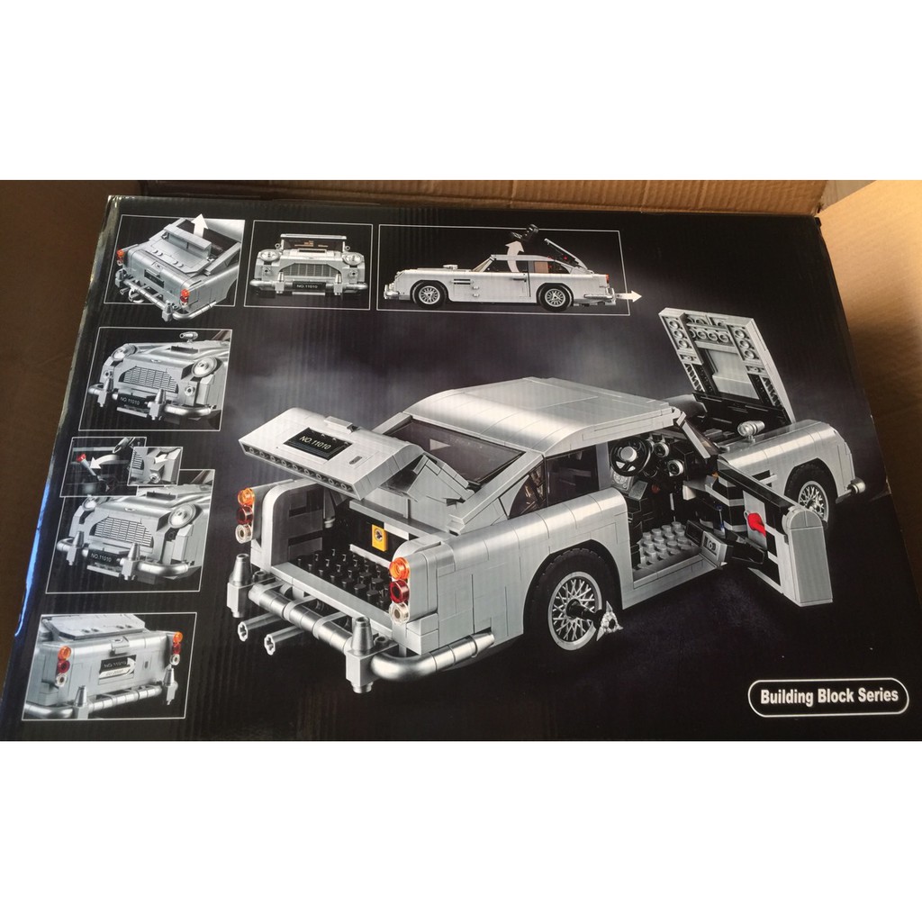 Đồ chơi lắp ráp CREATE Bela 11010 Siêu Xe Aston Martin Điệp Viên 007 X19047
