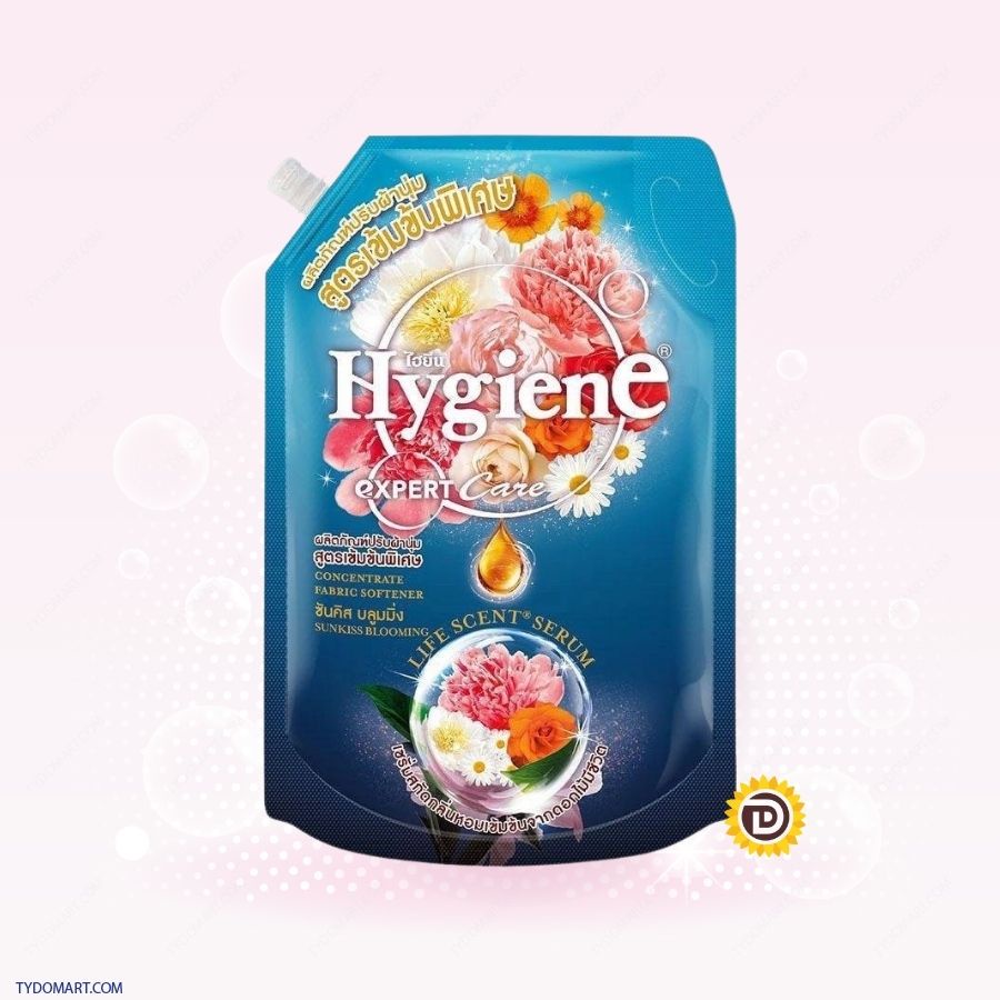 [Có sẵn] Nước xả vải Hygiene Thái Lan đậm đặc lưu hương lâu hơn (Túi) 1300ml