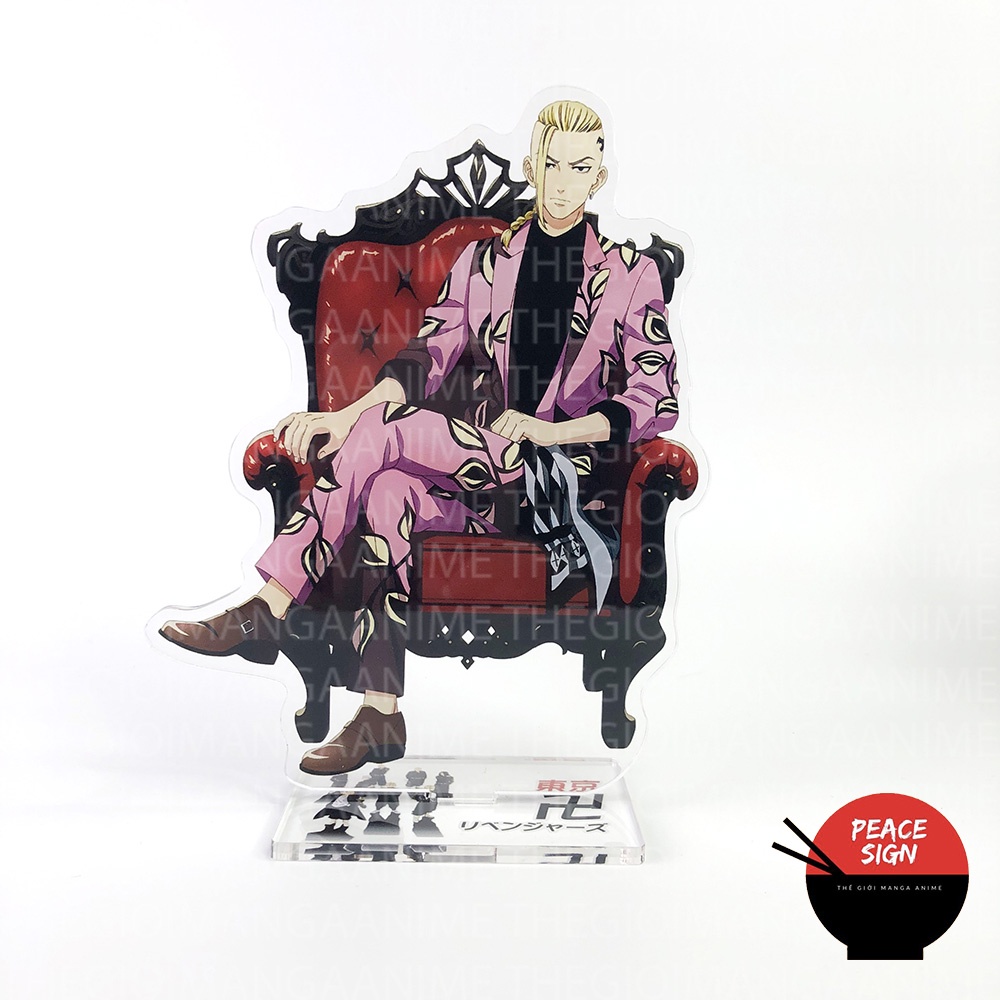 Mô hình TOKYO REVENGERS ver GHẾ TỰA standee tượng acrylic anime mica chibi trang trí trưng bày