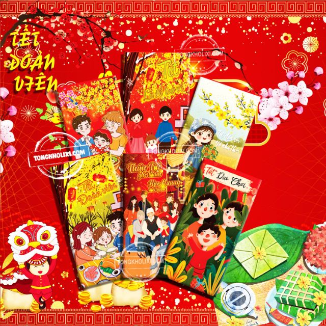 Bao Lì Xì Tết 2021 Sỉ Lẻ