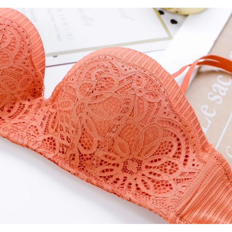 Áo Lót Không Gọng Nâng Ngực Đệm Bàn Tay Cao Cấp Mới B253