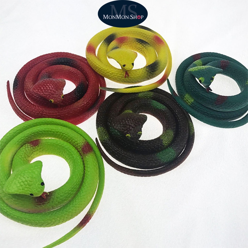 Đồ chơi Troll/Rắn Giả Cao Su cao cấp dài 70cm như thật/Rắn Cao Su Xả Stress Chất lượng đảm bảo
