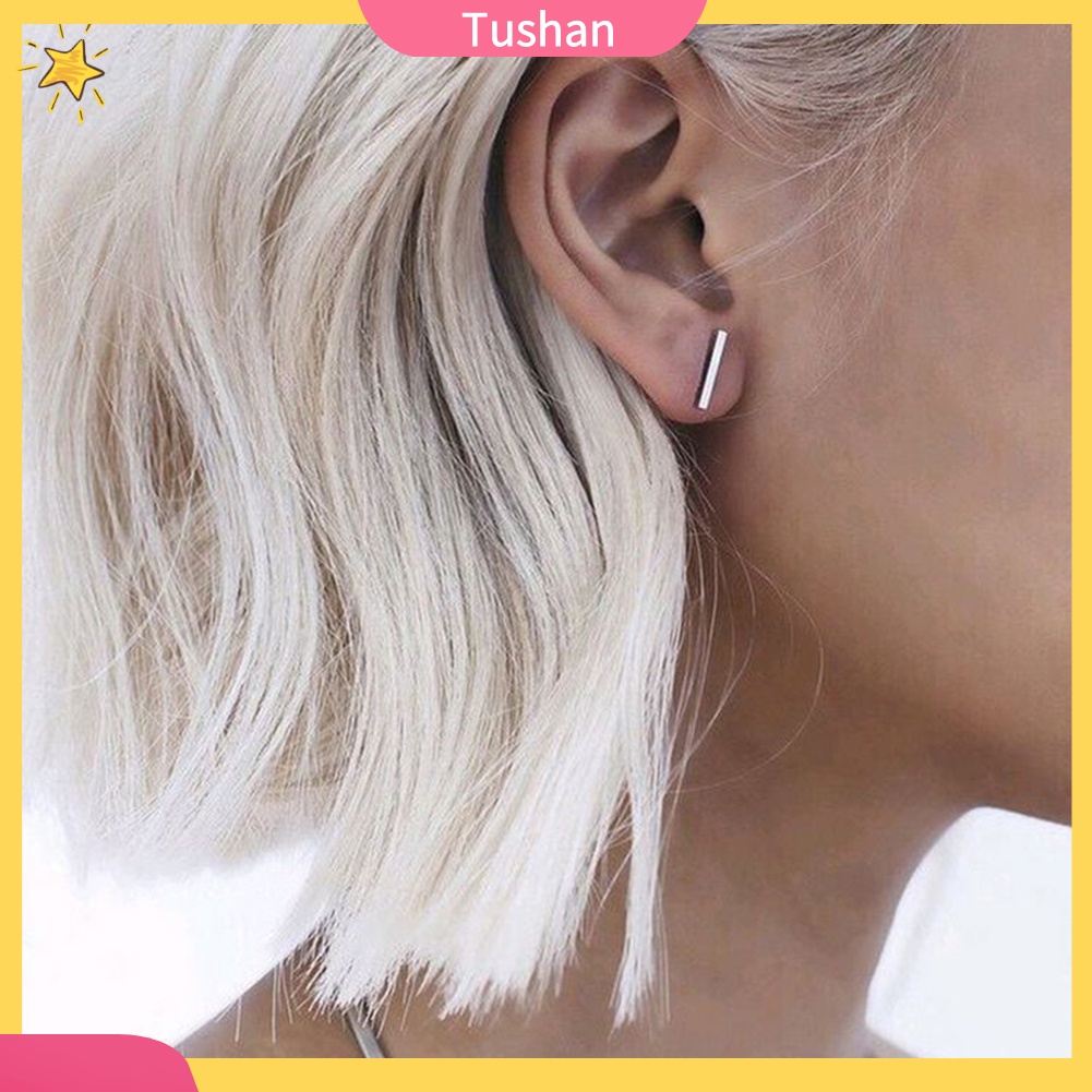 Khuyên tai hợp kim hình người tush _ dành cho cả nam và nữ