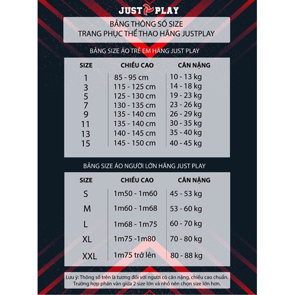 Bộ Quần Áo Thể Thao Bóng Đá Tự Thiết Kế Justplay Cross Cao Cấp - ViKi Sport