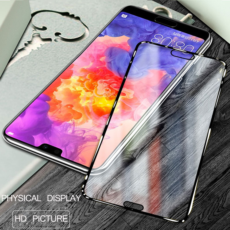 Tempered Glass 9D Full Cover Samsung Galaxy A6 A7 A8 2018 Plus J4 J6 2018 J4+ J6+ Plus Full Glue Film