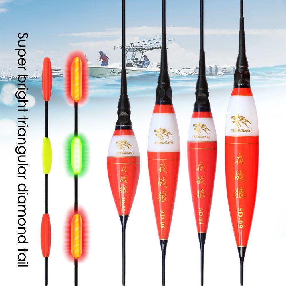 MYRONGVN Rocky Phao Câu Cá Hình Tam Giác Có Đèn LED Chất Lượng Cao