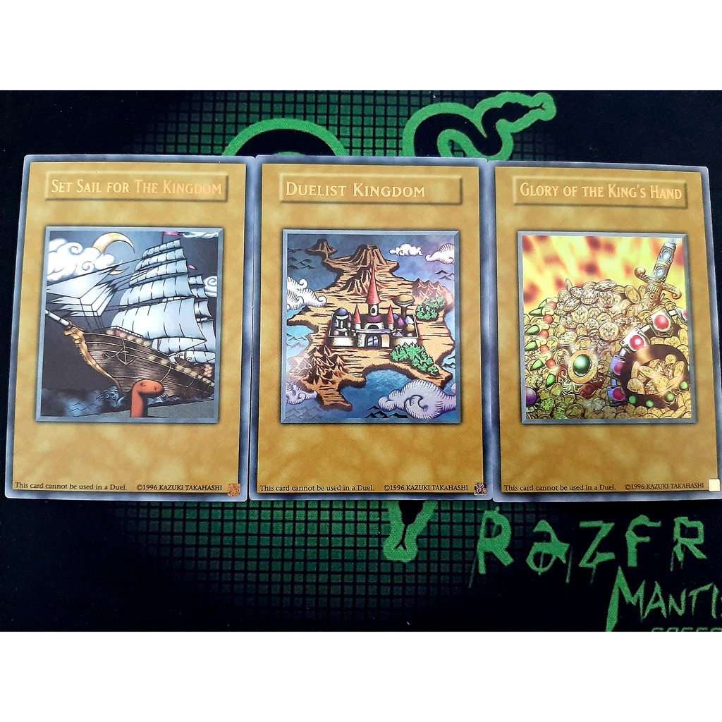 COMBO 3 CARD THẺ BÀI YUGIOH " ĐẢO THÁCH ĐẤU "
