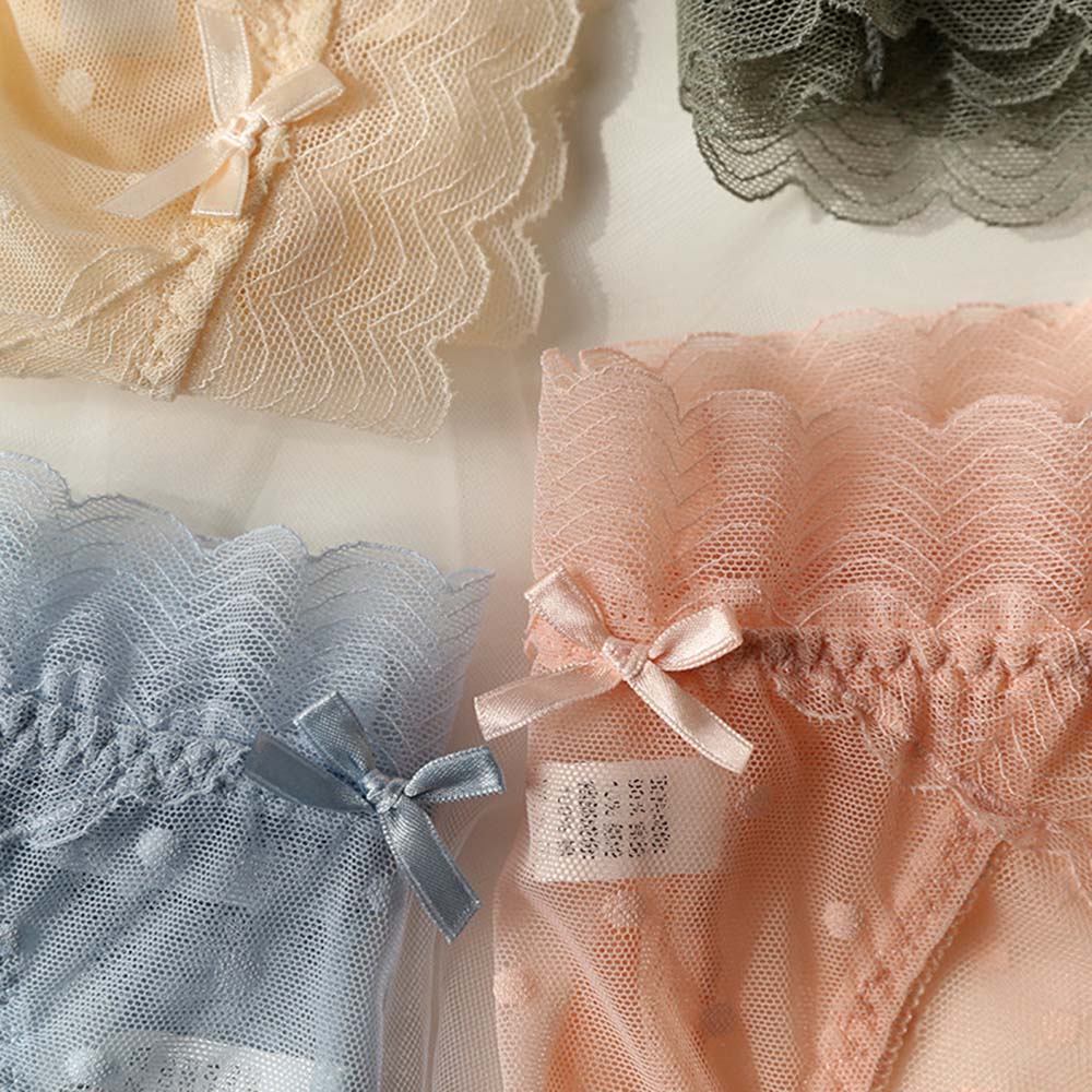 Quần Lót Cotton Phối Ren Quyến Rũ Dành Cho Nữ