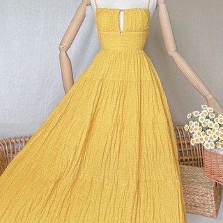Đầm Maxi 2dây Hở Lưng
