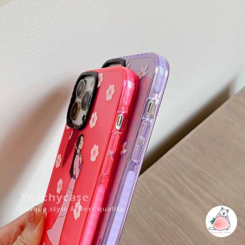 Ốp Điện Thoại TPU Dẻo Trong Suốt Dạ Quang In Hình Công Chúa Hoa Hoạt Hình Cho IPhone 13 12 Pro Max 11 Xr Xs Max X 12 Mini 6 7 8 Plus 13mini