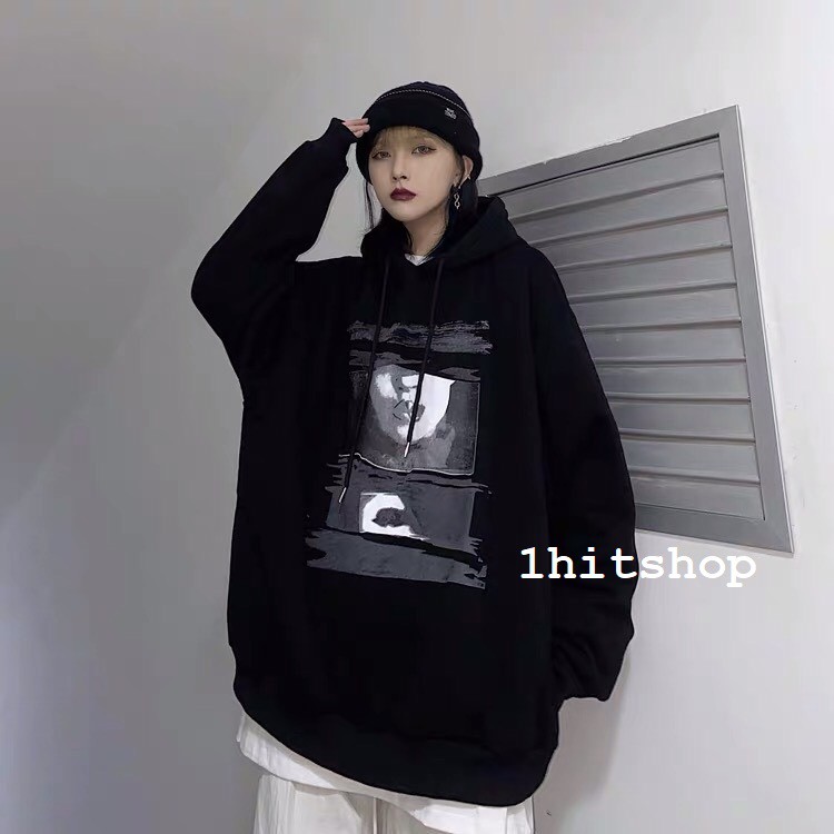 [Mã WARUN27 giảm 12k đơn 99k] Áo Hoodie GƯƠNG MẶT Unisex (Túi 2 bên hông) 1hi