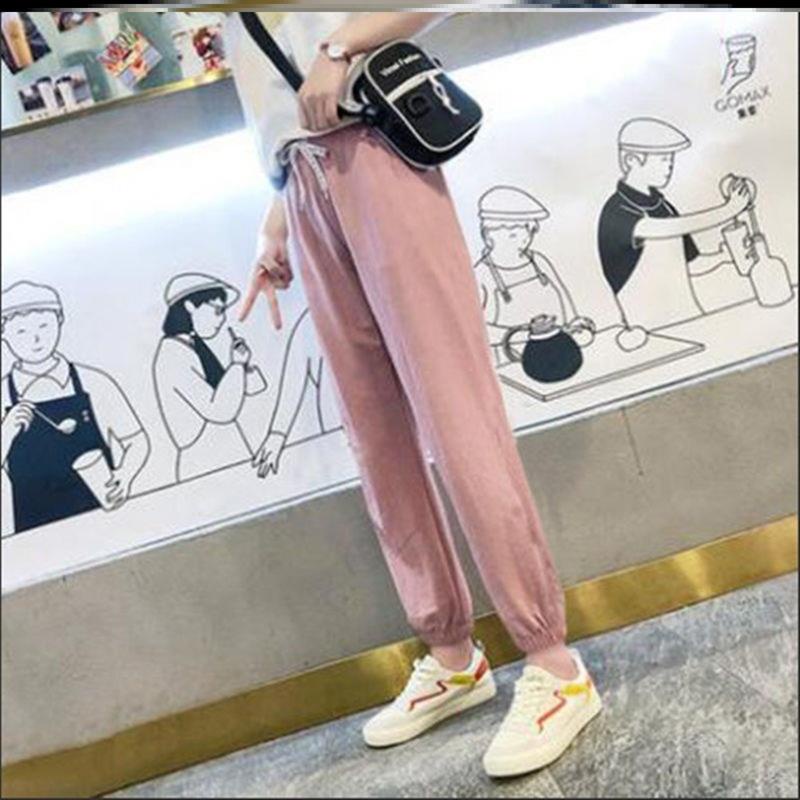 Quần jogger nữ lót lông cừu mềm mại ấm áp YUKAGO 225552225555