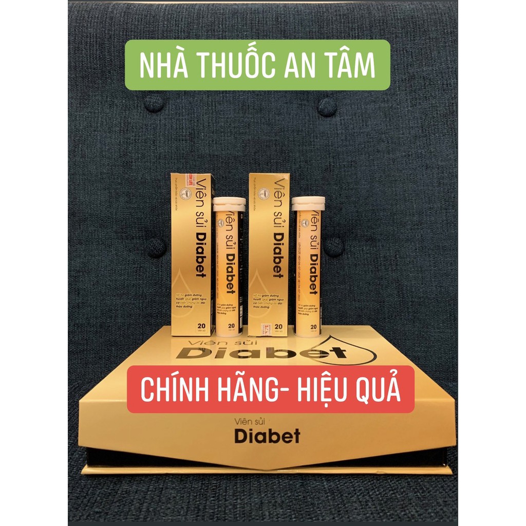 ✅Viên Sủi Diabet- CAM KẾT CHÍNH HÃNG ( CẨN THẬN HÀNG GIẢ DƯỚI 350K)