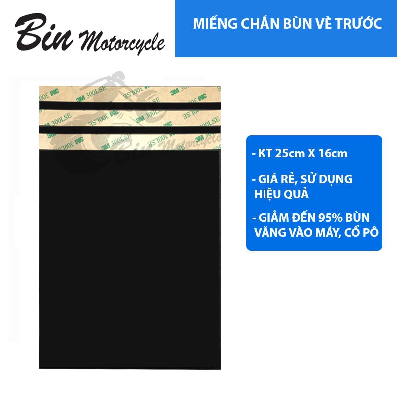 MIẾNG DÁN KEO 3M CHẮN BÙN VÈ TRƯỚC WINNER - EXCITER